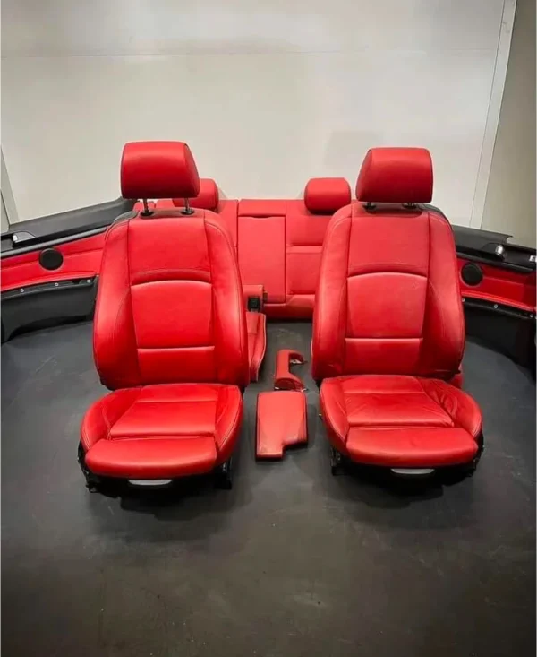 Coral Red Interior Package Fitment E90 E91 E92